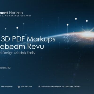 Explore 3D PDF Markups in Bluebeam Revu